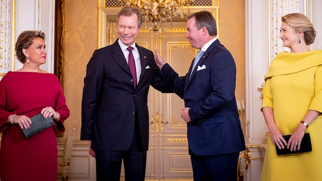 El recibimiento del nuevo duque de Luxemburgo: el príncipe Guillermo