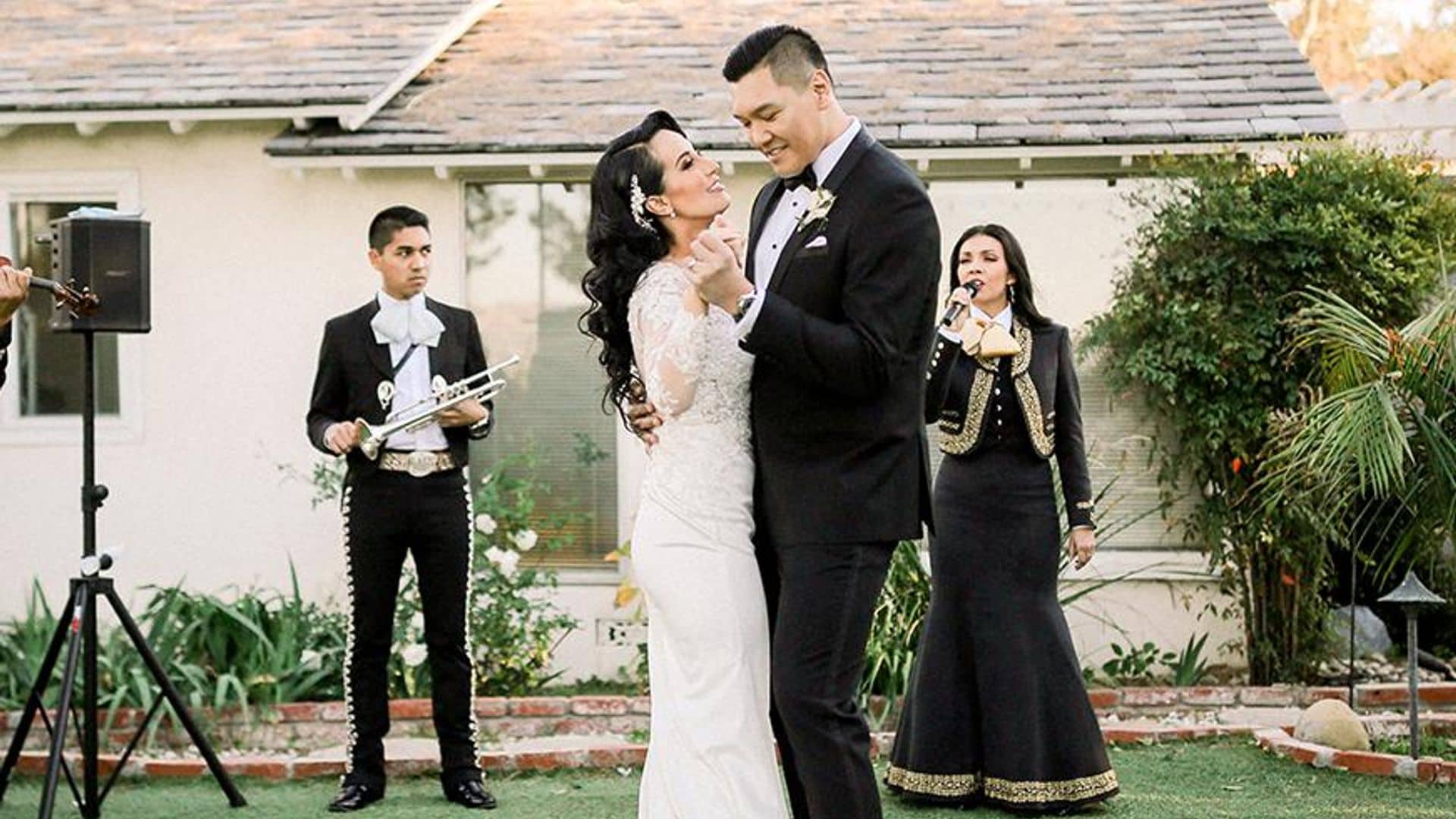 ¡Que vivan los novios! La romántica e íntima boda de Victoria La Mala y Eriq Patinio