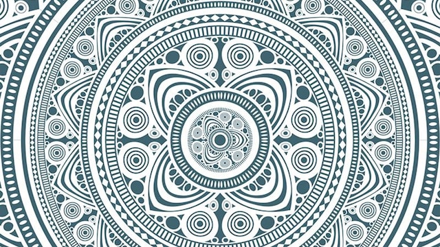 trucos para dibujar y colorear un mandala