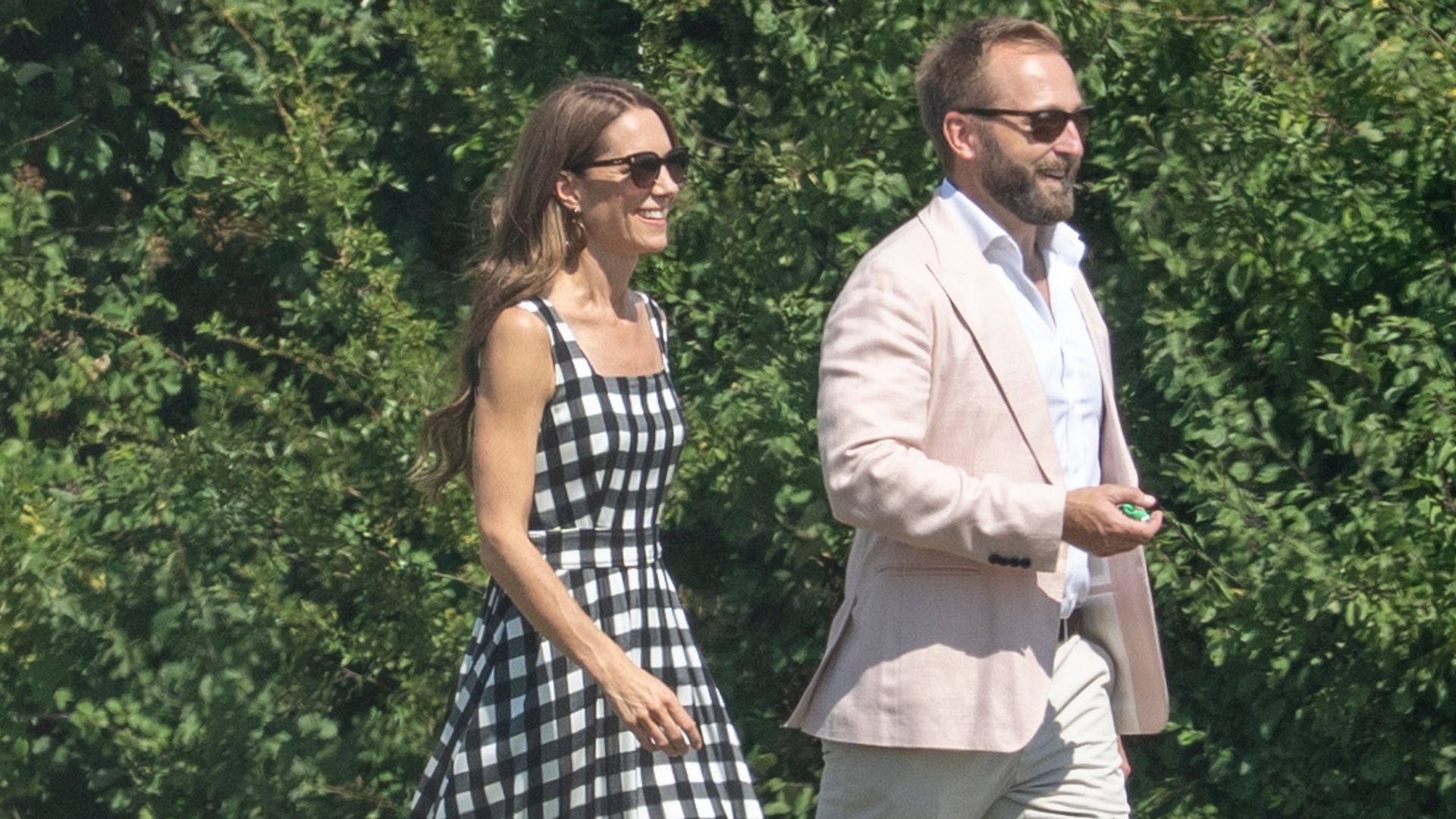 La princesa de Gales en el Guards Polo Club, situado en Windsor