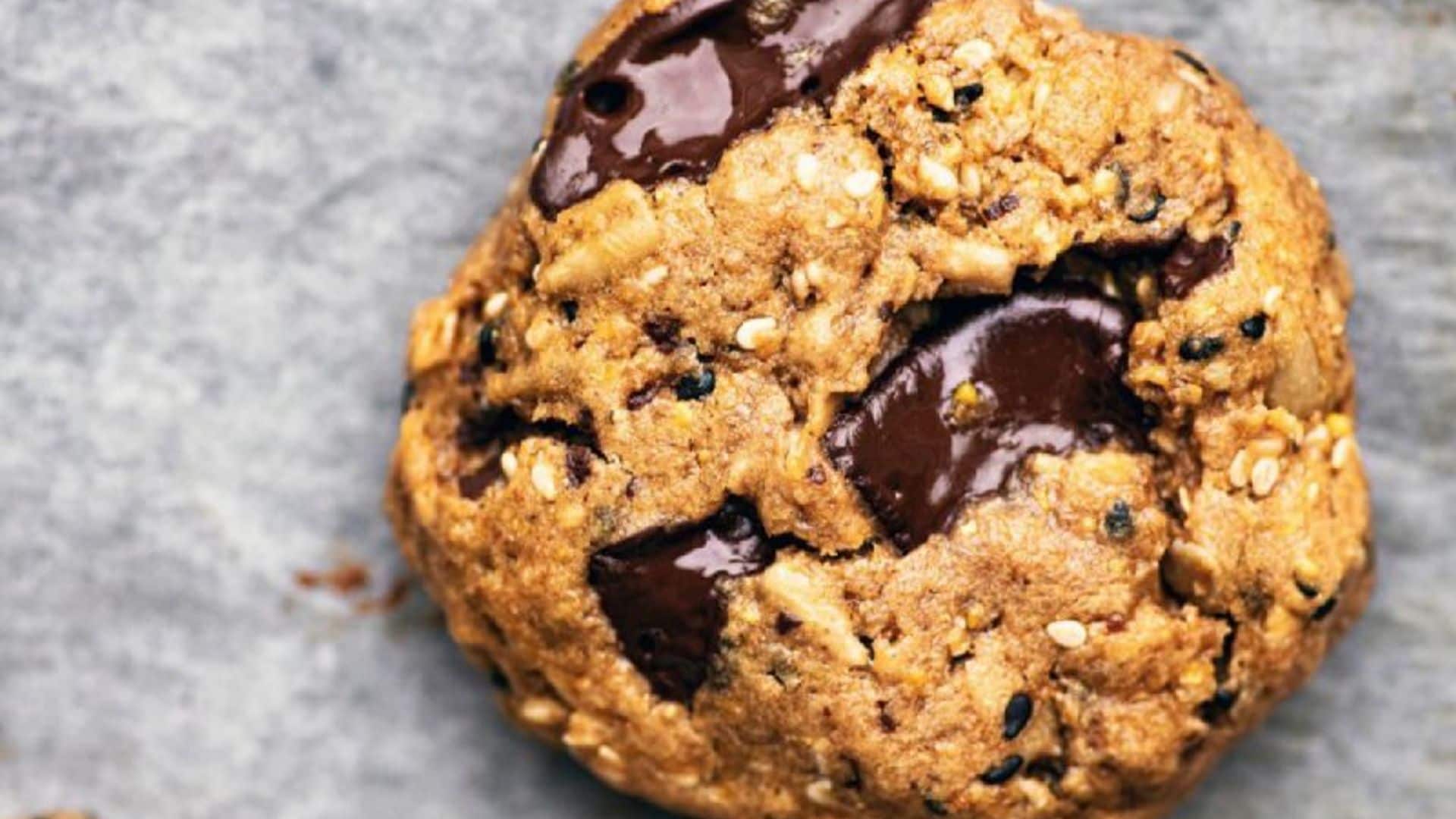 Galletas multicereales con pepitas de chocolate