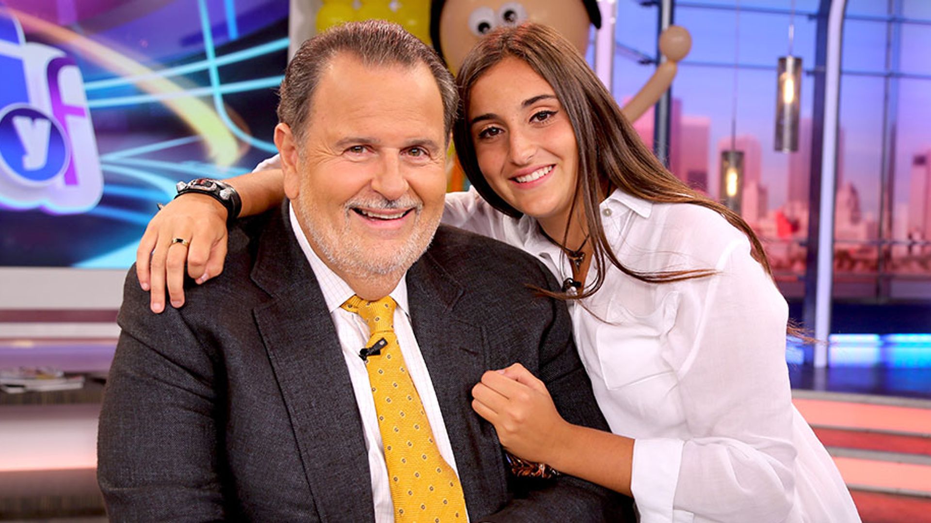 Raúl de Molina se reencuentra con su hija en la clínica en la que se internó para perder peso