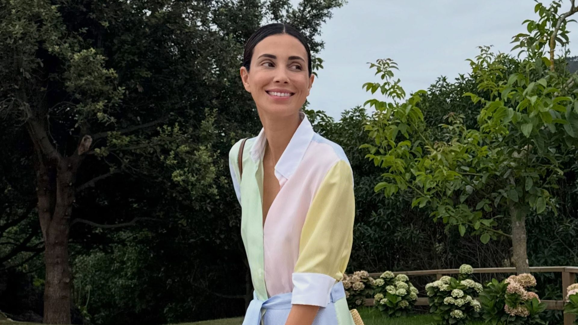 Sassa de Osma, con look de Dior, durante sus vacaciones estivales