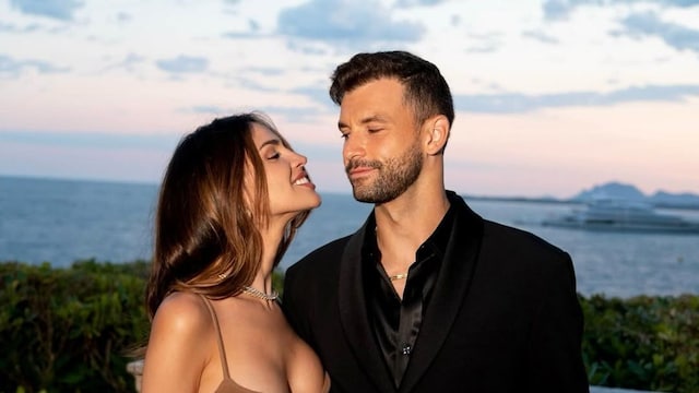 Eiza González y Grigor Dimitrov