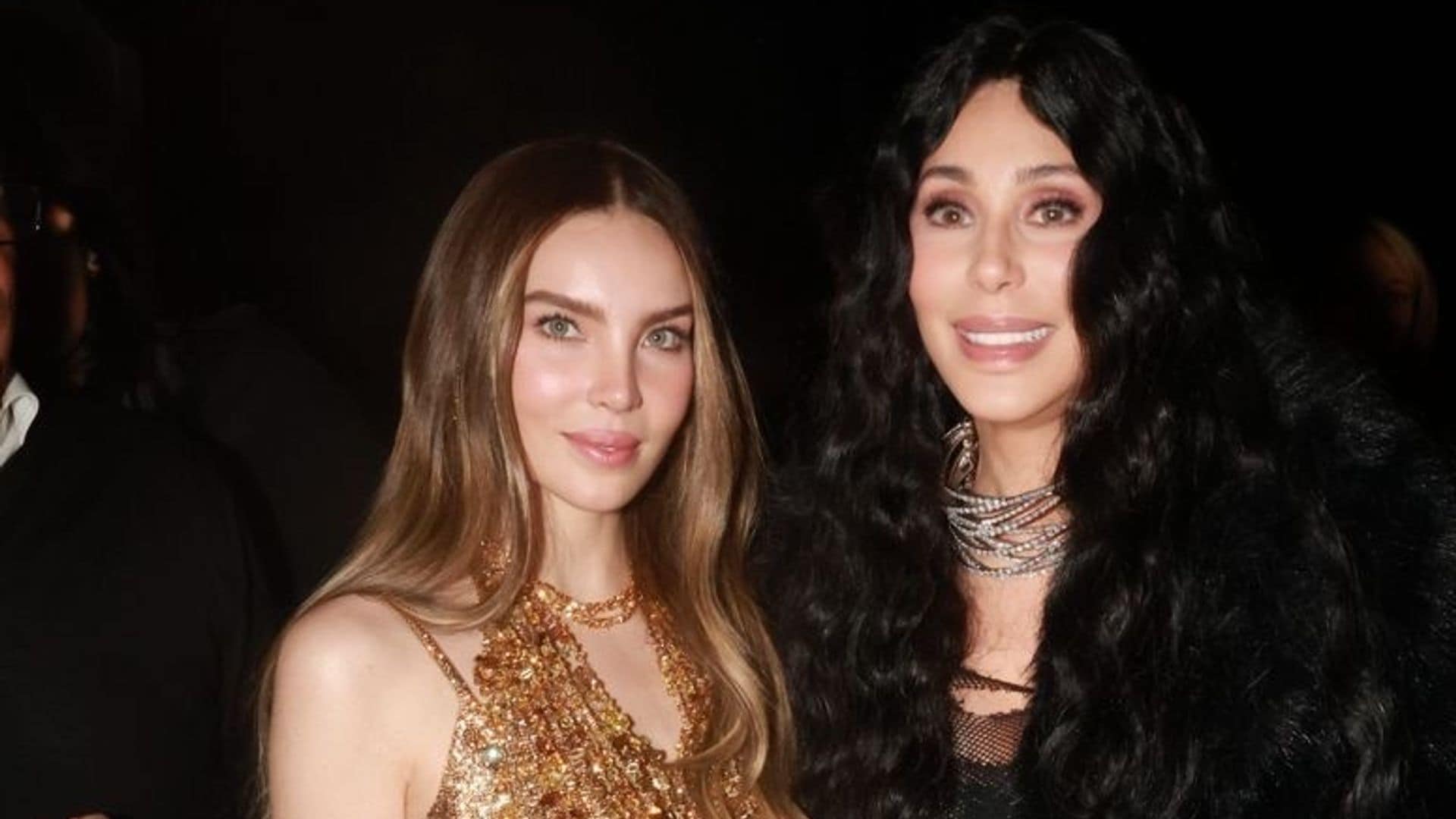 Belinda y Cher en la Masters of Light, celebración con motivo del 130 aniversario de Swarovski