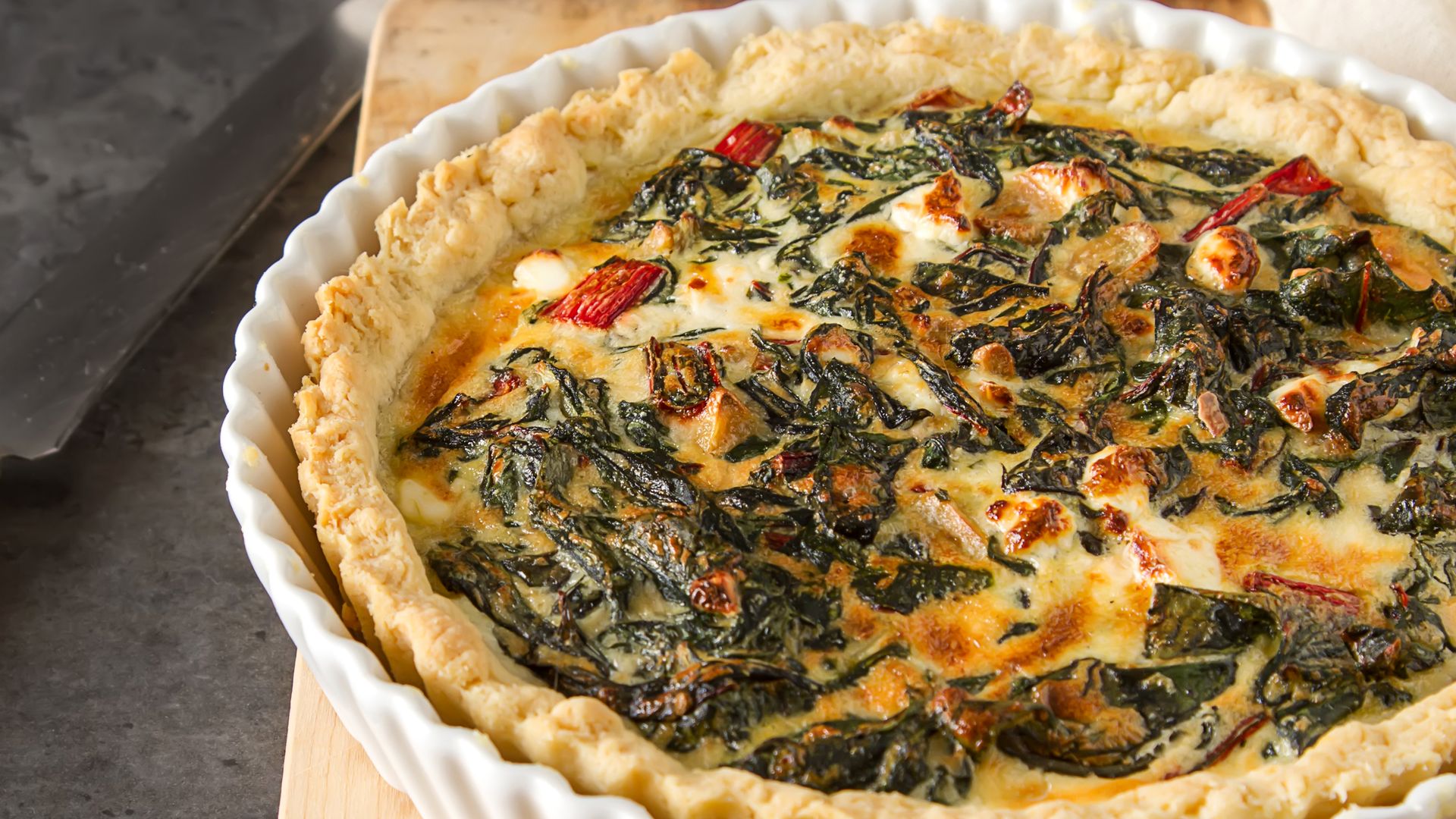 Quiche de acelgas