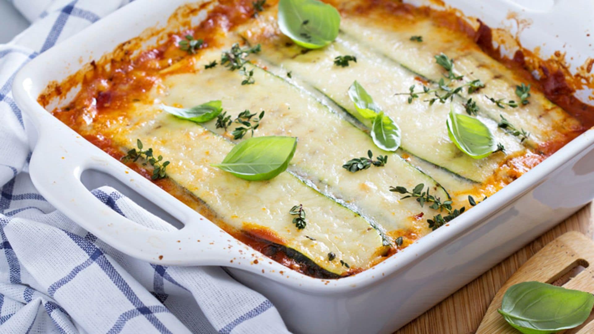 recetas lasaña sin pasta cenas ligeras