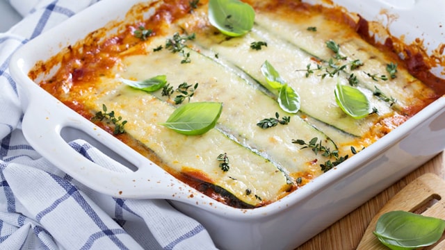 recetas lasaña sin pasta cenas ligeras