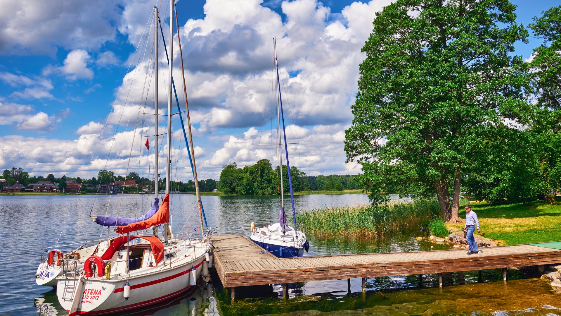Lago Galvé, en Lituania