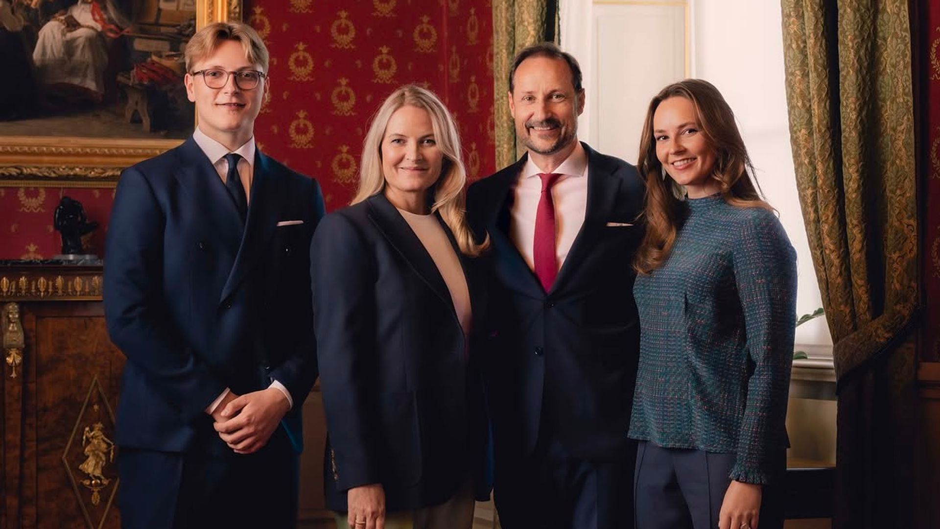 La imagen con la que la casa real noruega ha felicitado a la Princesa Heredera