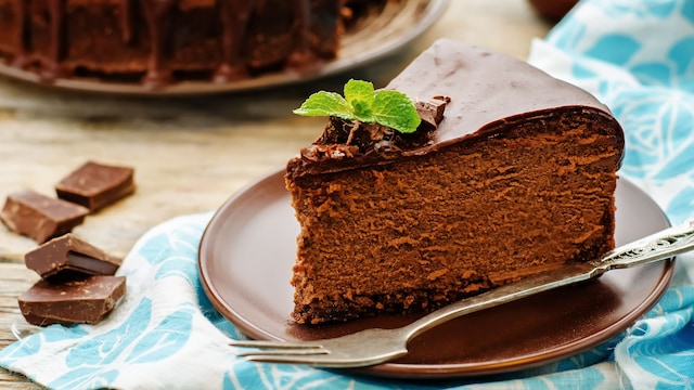 Tarta fría de chocolate