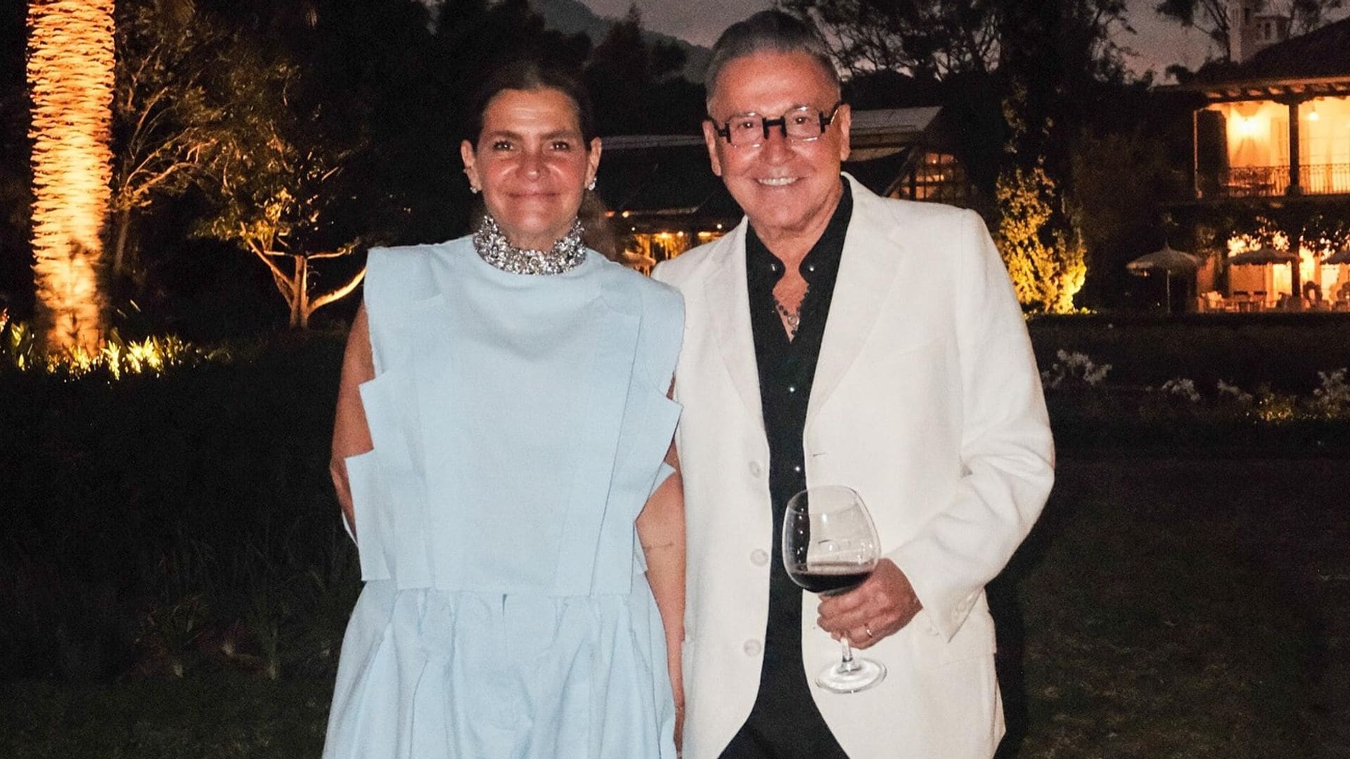Marlene Rodríguez y Ricardo Montaner celebraron 36 años de matrimonio.