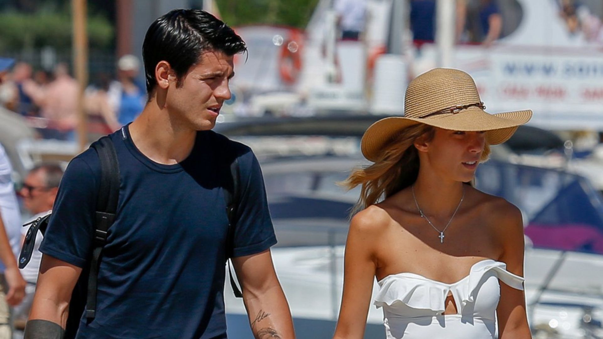 Álvaro Morata y Alice Campello, escapada romántica y secreta para dos a Portofino