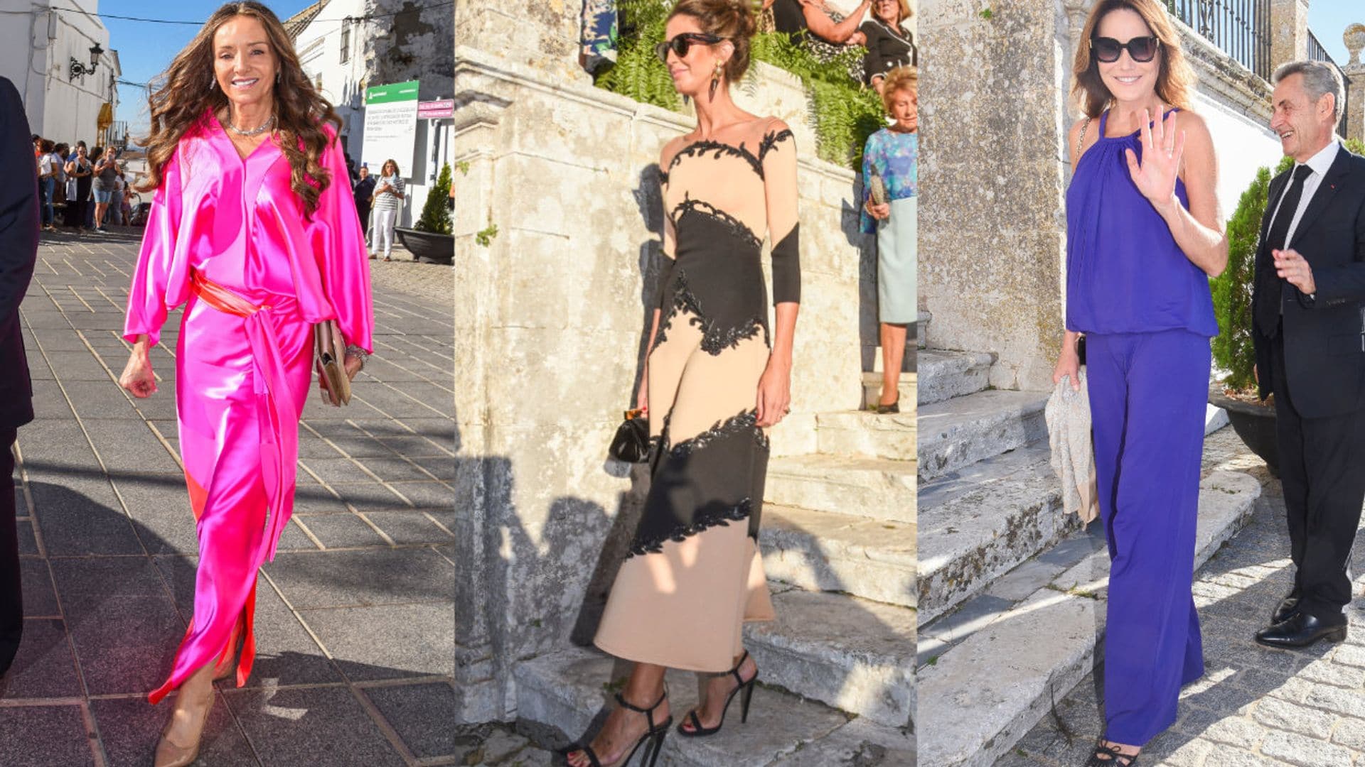 De Inés Domecq a Carla Bruni: los mejores looks de las invitadas a la boda de Catalina Vereterra y Javier Prado