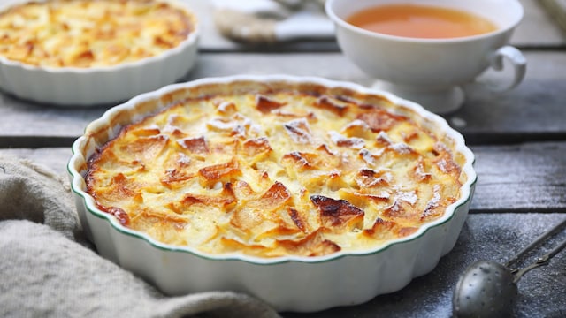 Tarta ‘Flognarde’ de manzana