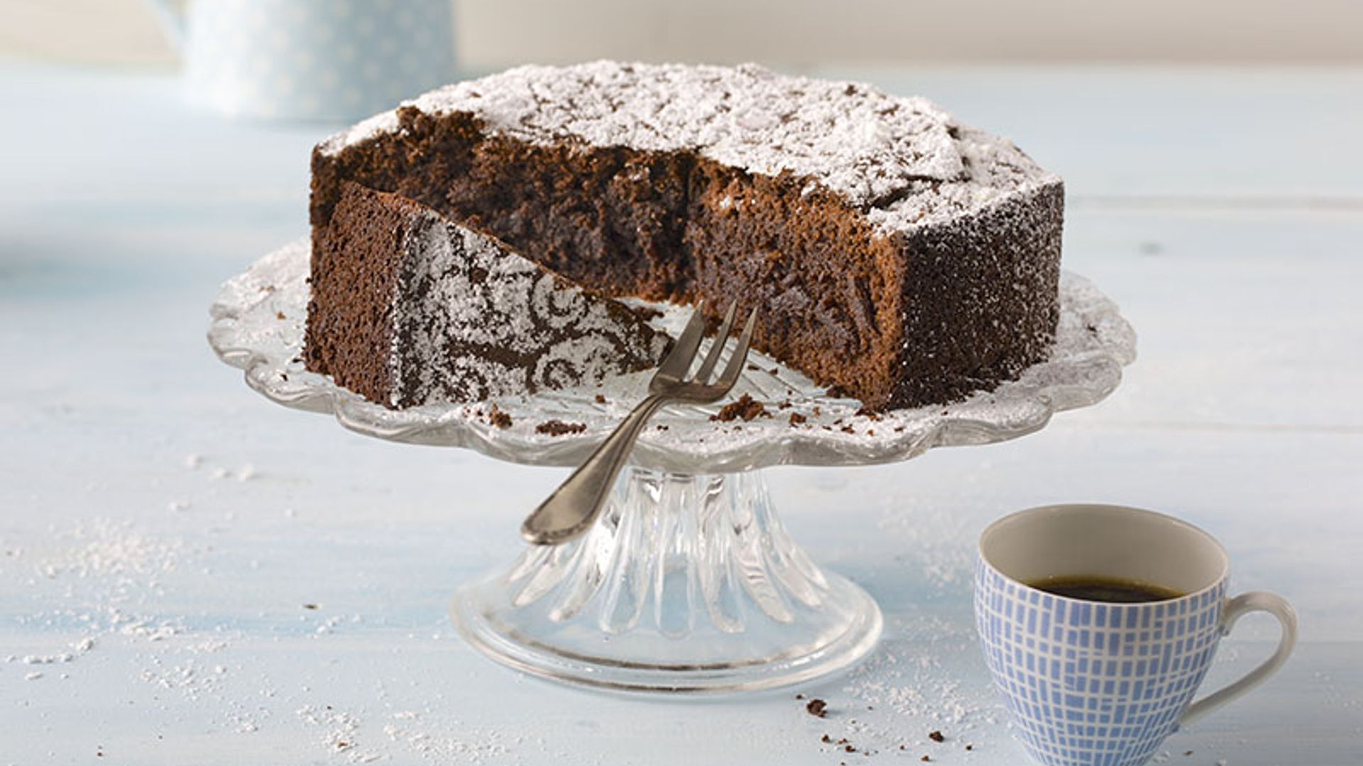 Bizcocho casero de chocolate