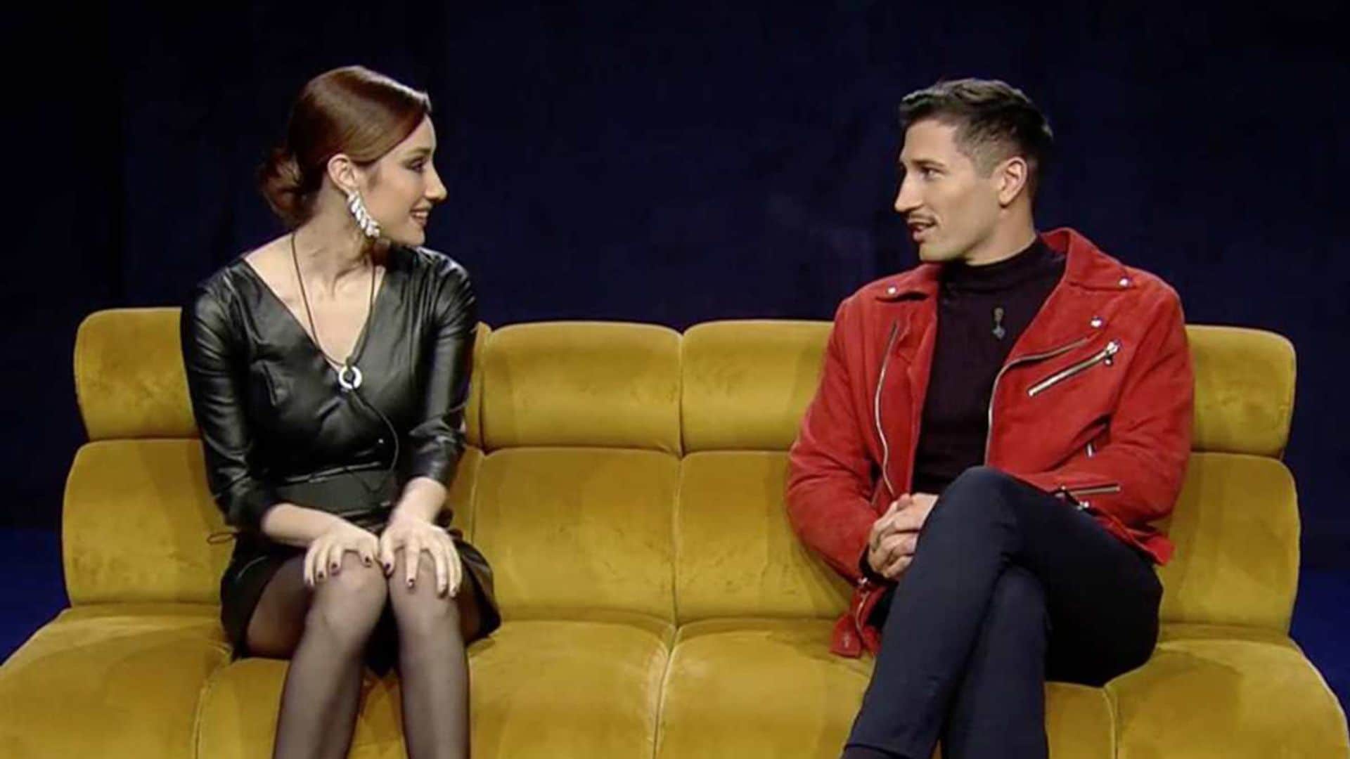 Tensión y reproches entre y Adara y Gianmarco en su reencuentro en 'El tiempo del descuento'