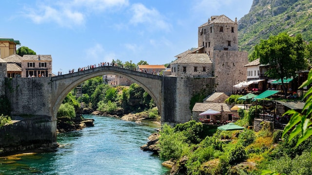 Puente de Mostar en Bosnia