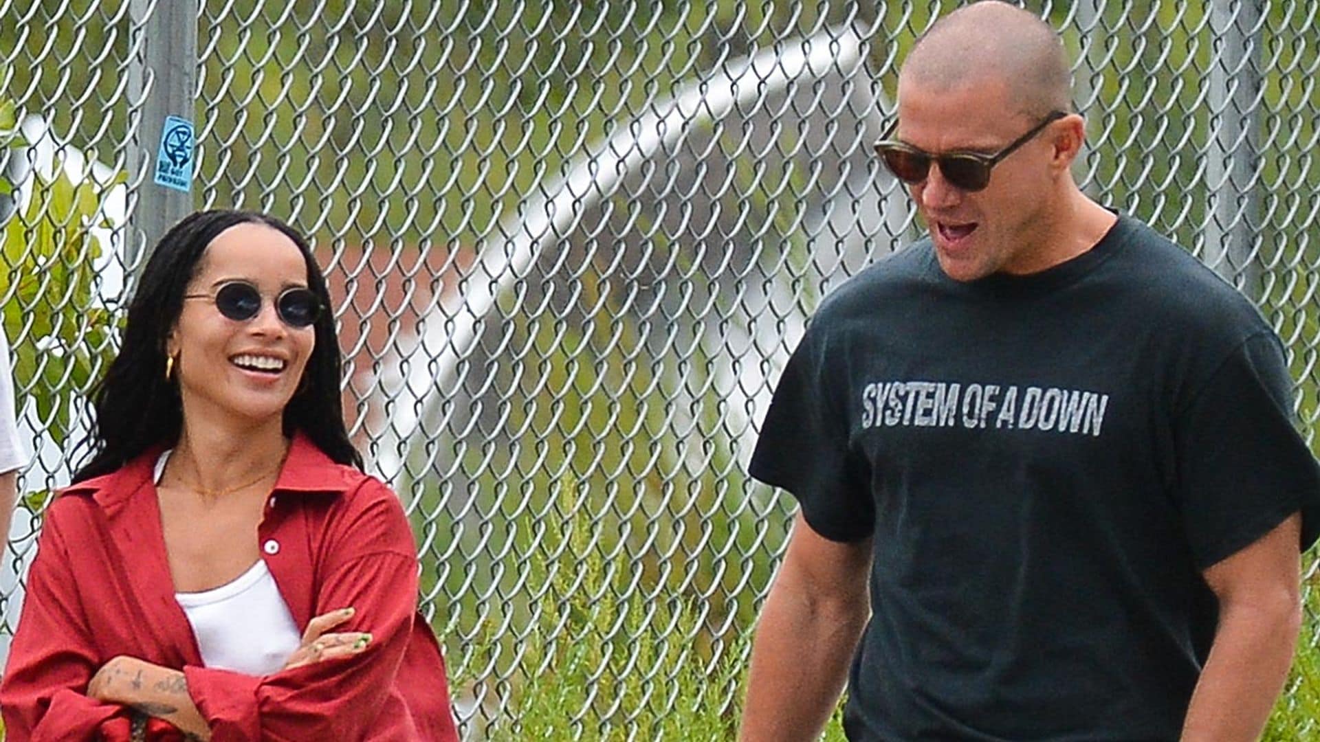 Channing Tatum publica su primera foto con Zoe Kravitz y aviva los rumores de una relación entre ellos