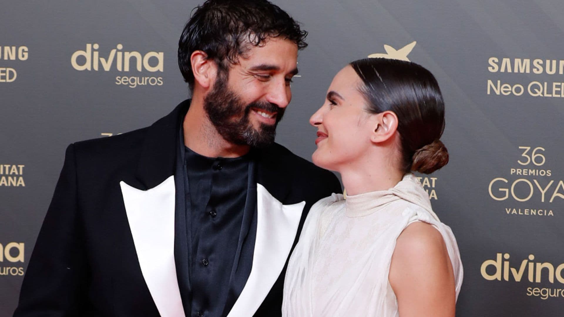 De Verónica Echegui y Álex García a Luis Tosar y María Luisa Mayol, las parejas de los Goya