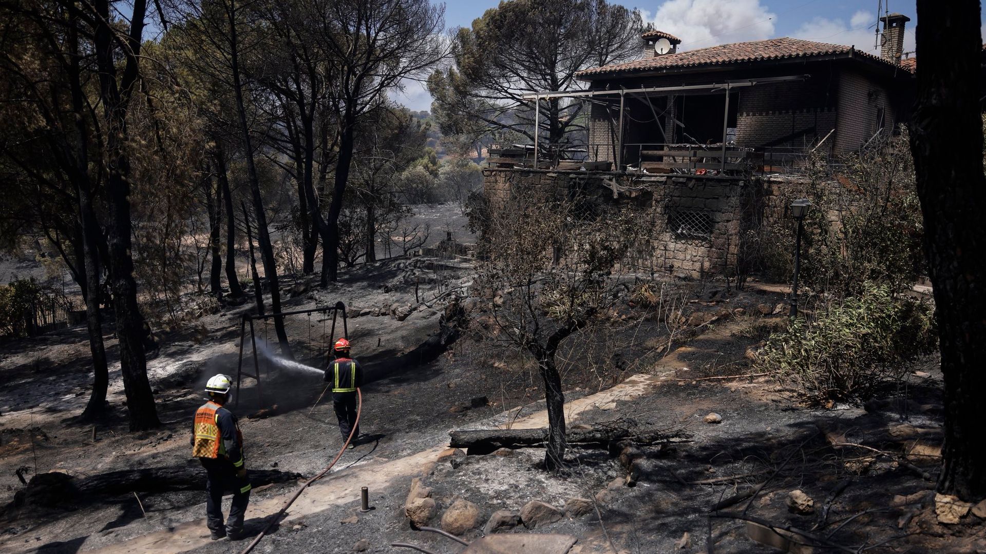 Los incendios de Madrid y Ávila