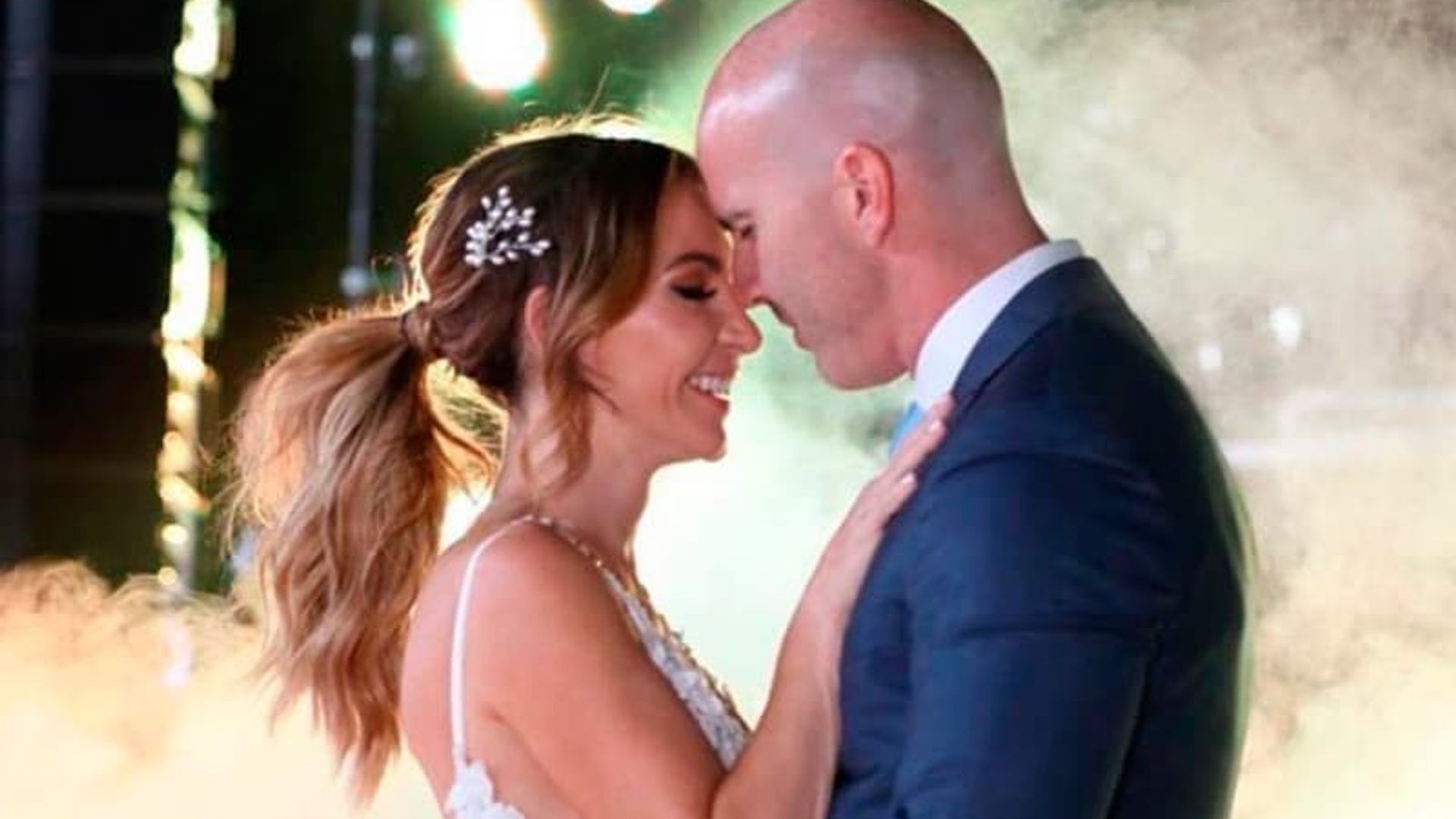 Érika Zaba revela el tierno valor sentimental de uno de sus cinco vestidos de novia