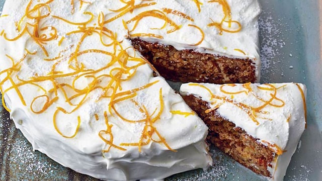zanahoria naranja tarta