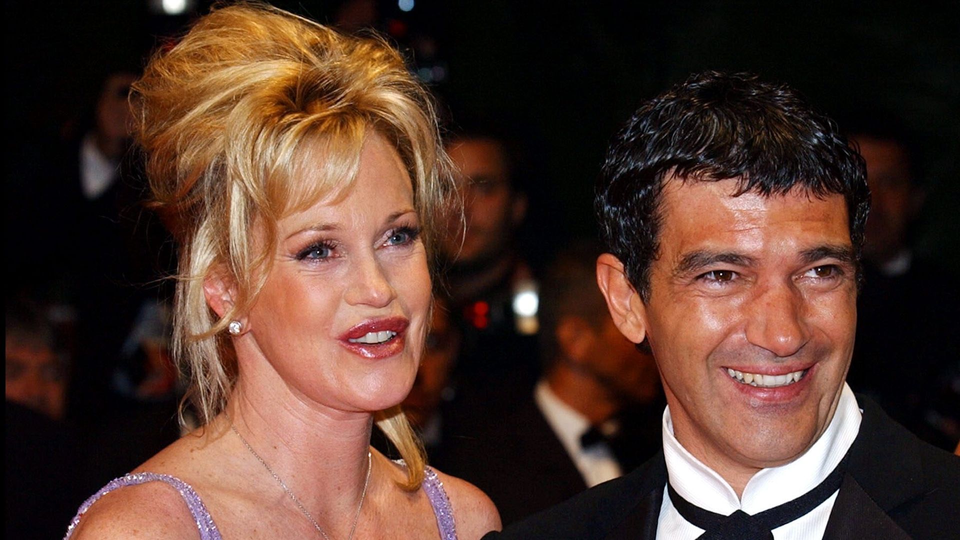 Melanie Griffith y Antonio Banderas en el Festival de Cannes 2022.