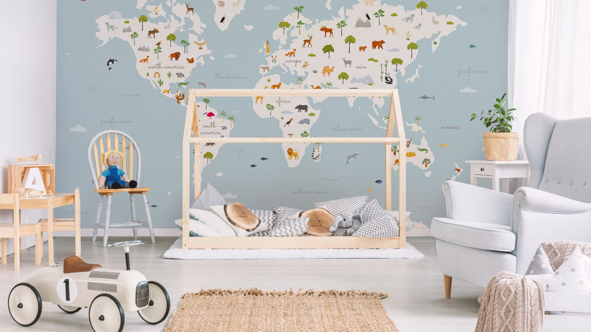 Ideas inspiradoras para crear una habitación con una original decoración temática