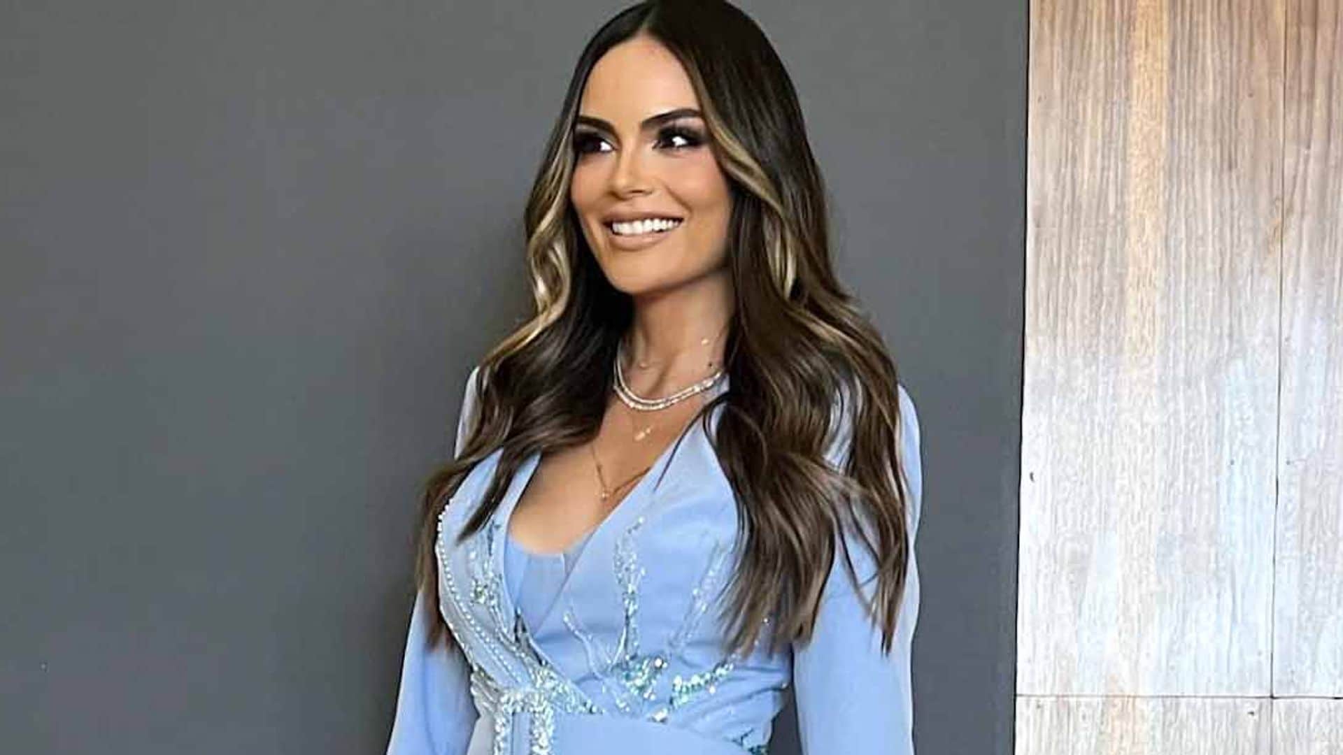 Ximena Navarrete ya cuenta las horas para la llegada de su tercer bebé