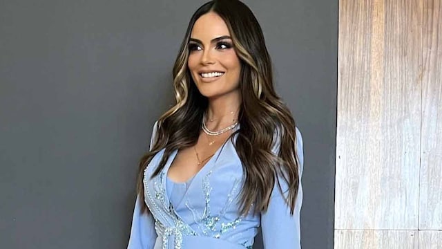 Ximena Navarrete está lista para el nacimiento de su tercer bebé.