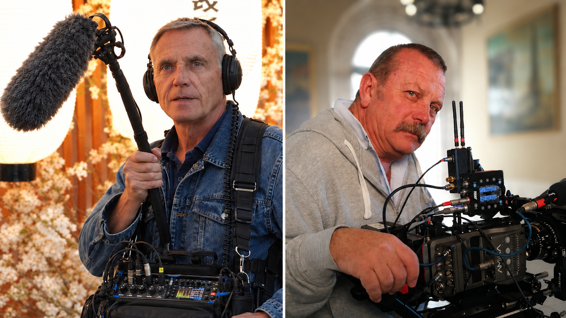 Enrique Bravo Guerrero, "Kike", técnico de sonido, y Pedro Fernández Vara, "Perico", operador de cámara, han fallecido tras dedicar más de 40 años a RTVE
