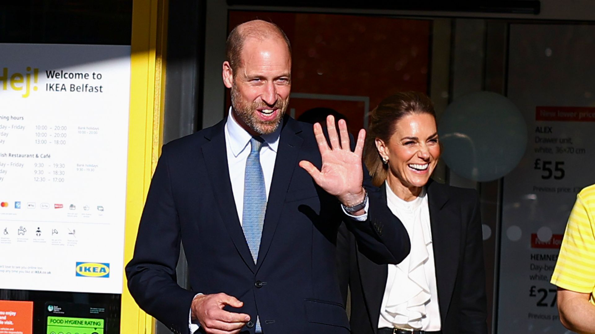 Guillermo y Kate Middleton, dos 'royals' con la cabeza muy bien 'amueblada', sorprenden con su visita a un Ikea