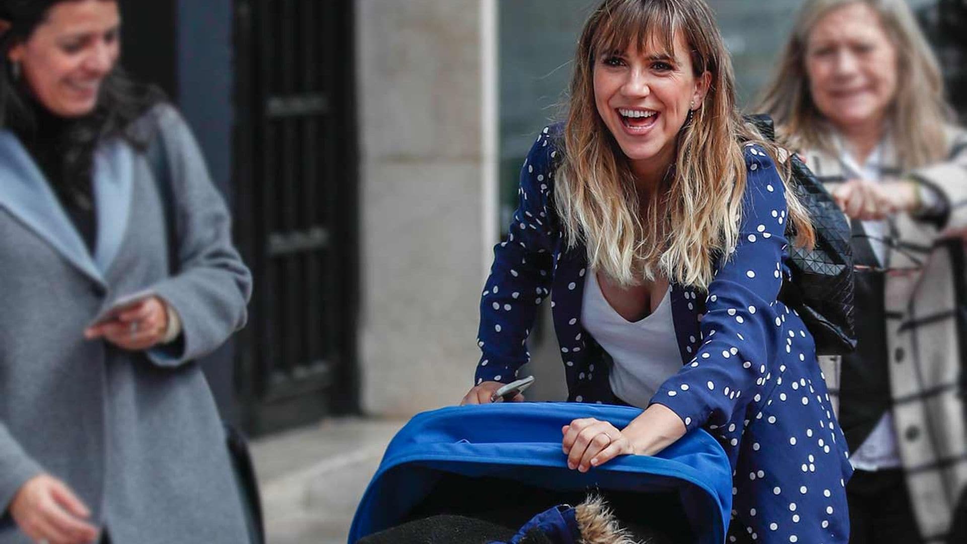 Una mamá todoterreno: Aina Clotet se lleva a su bebé al Festival de Cine Málaga