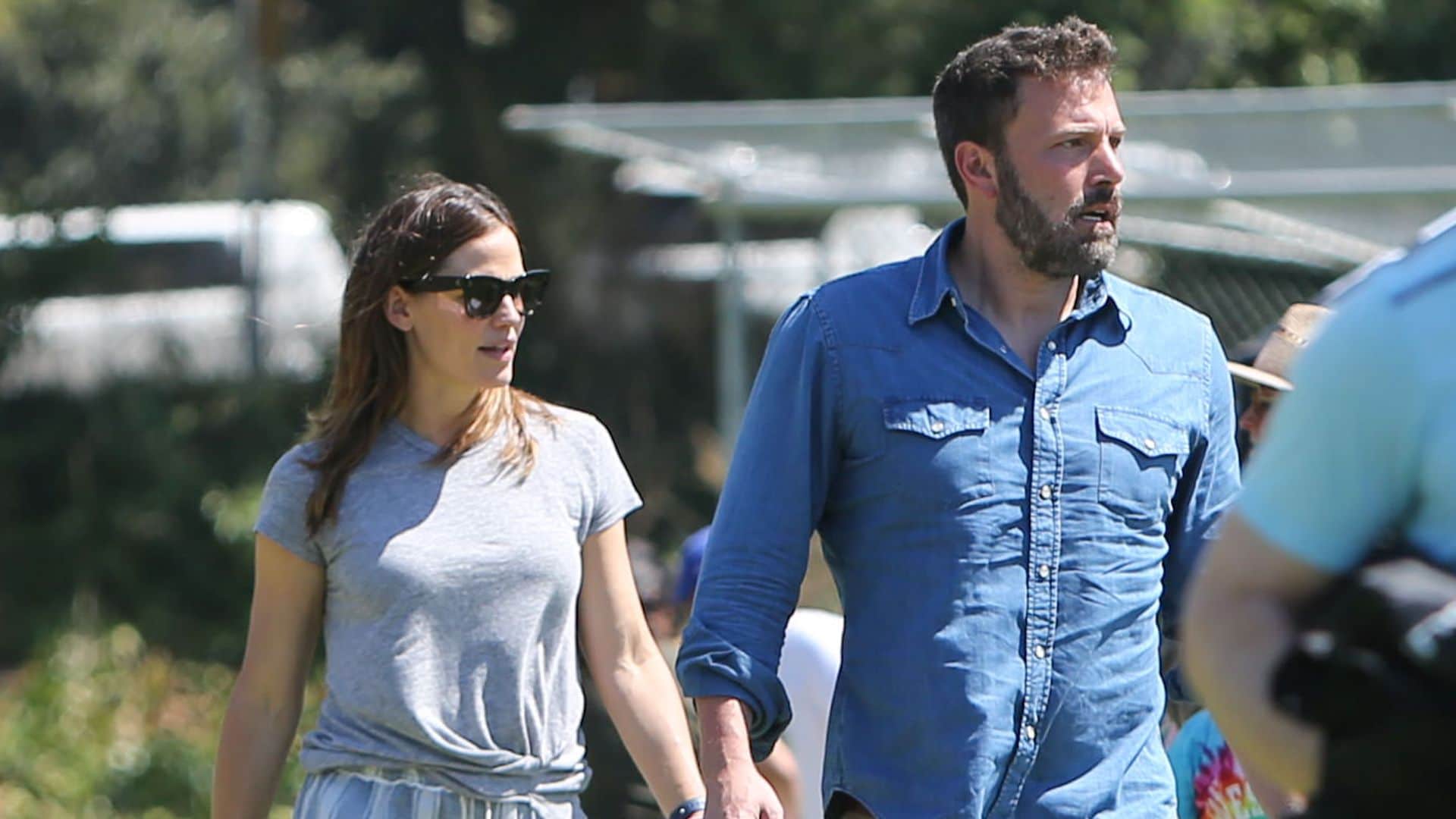 Jennifer Garner tuvo un encuentro romántico con su novio antes de celebrar la Pascua con Ben Affleck