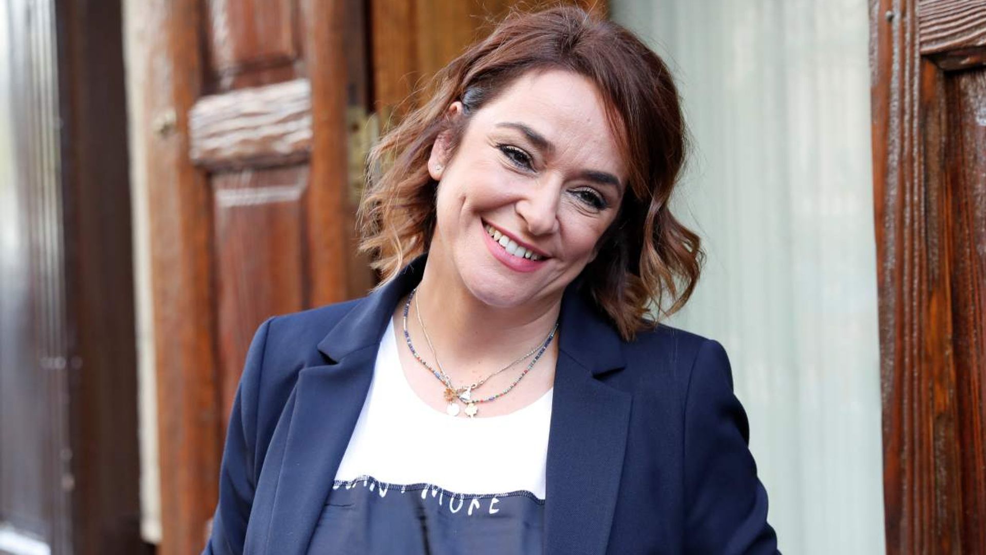 La divertida comparativa de Toñi Moreno en pleno embarazo