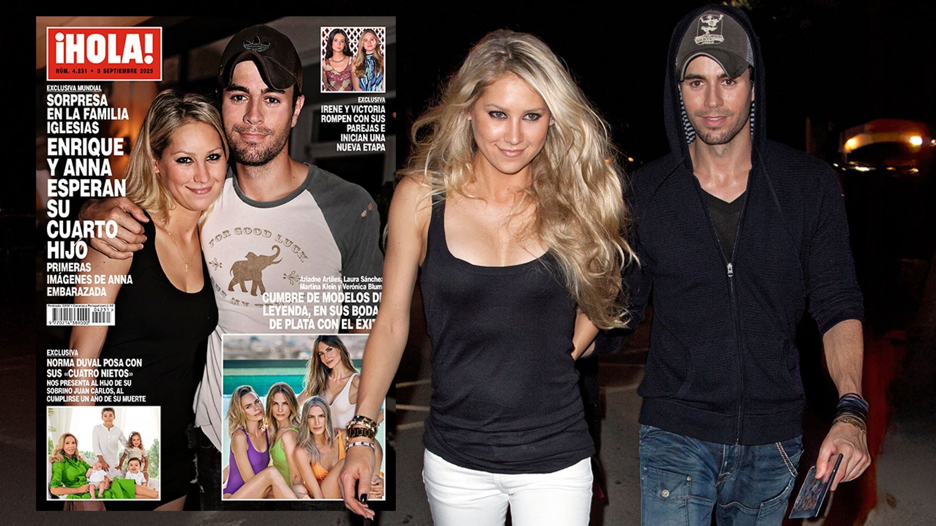 EXCLUSIVA MUNDIAL. Enrique y Anna Kournikova esperan su cuarto hijo