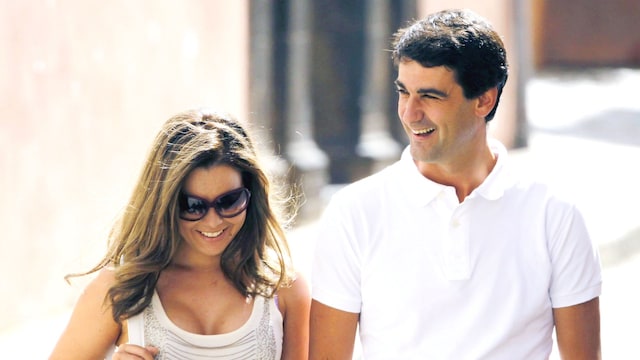 Jesulín de Ubrique y María José Campanario paseando por Tenerife en julio de 2010