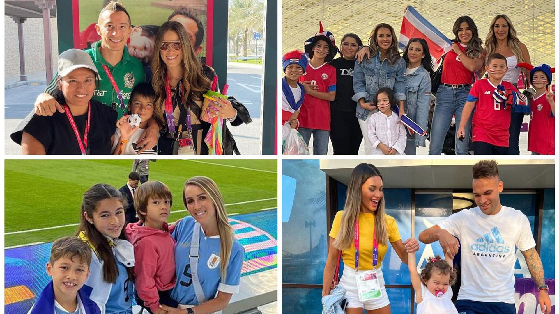 Las novias y esposas de los jugadores del Mundial viajan a Catar 2022 para apoyarlos