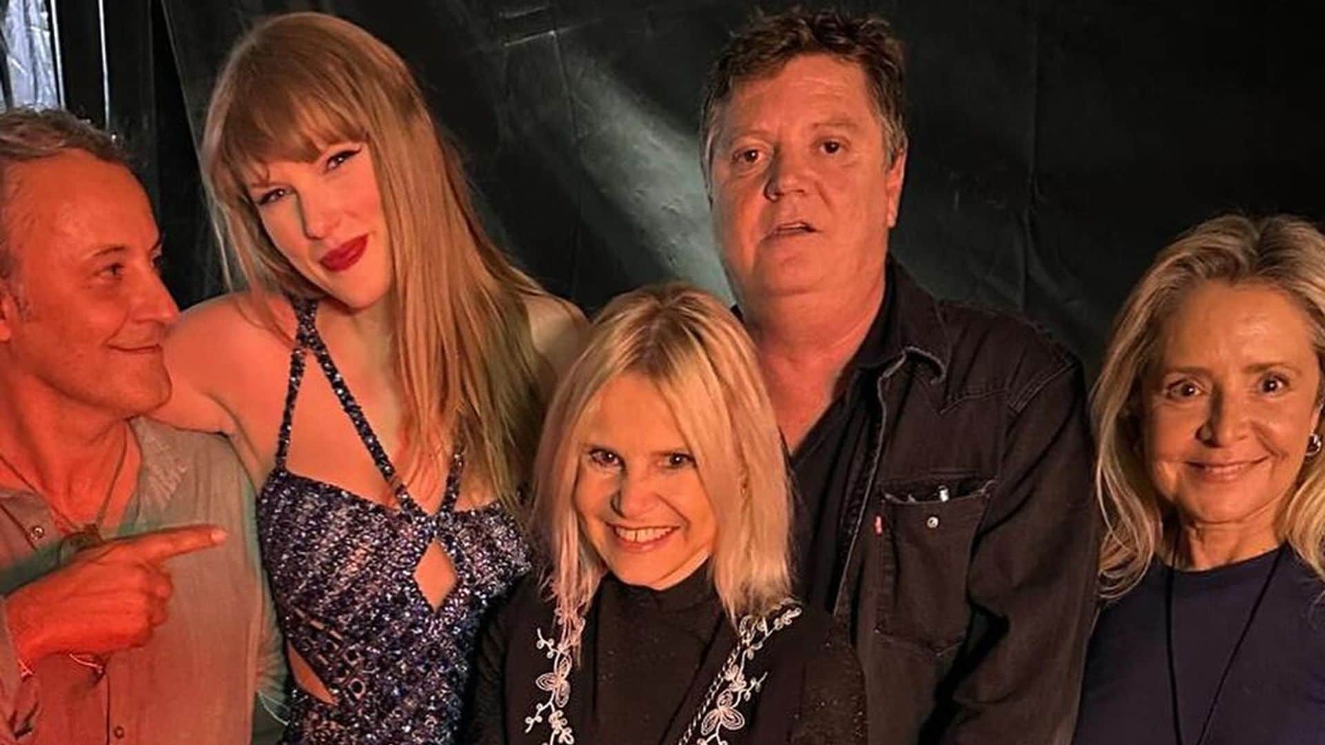 El momento 'fan' de Eugenia Martínez de Irujo con Taylor Swift y Blake Lively