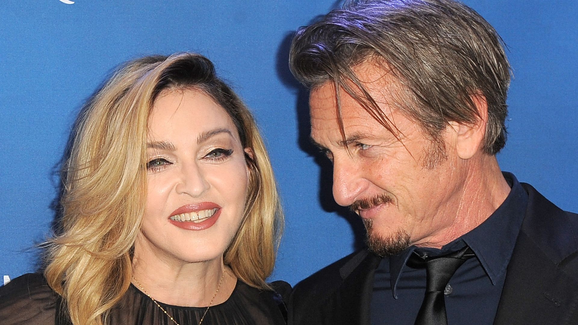 Madonna junto a Sean Penn