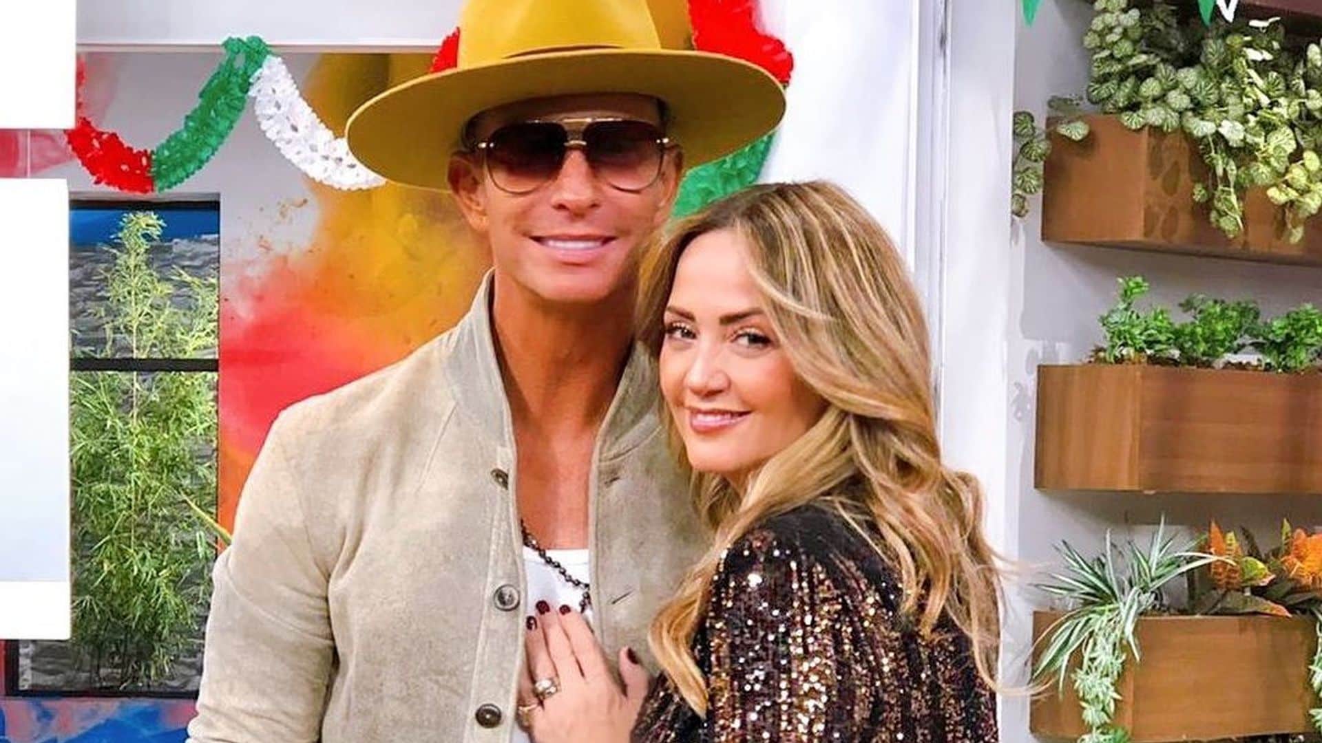 Andrea Legarreta expresa su apoyo a Erik Rubín tras el fallecimiento de su mamá
