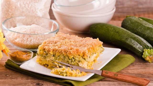 timbal arroz calabacin