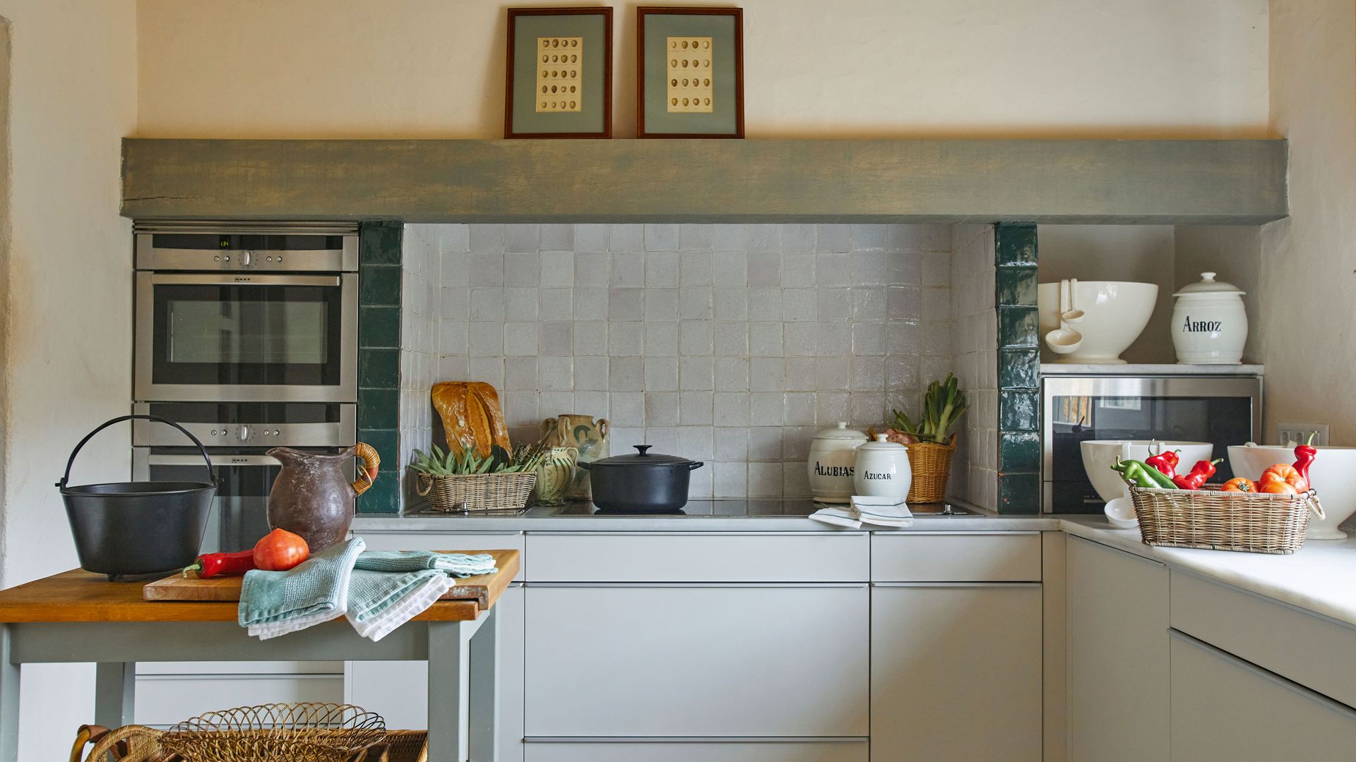 La cocina de la casa de Inés Bertrand
