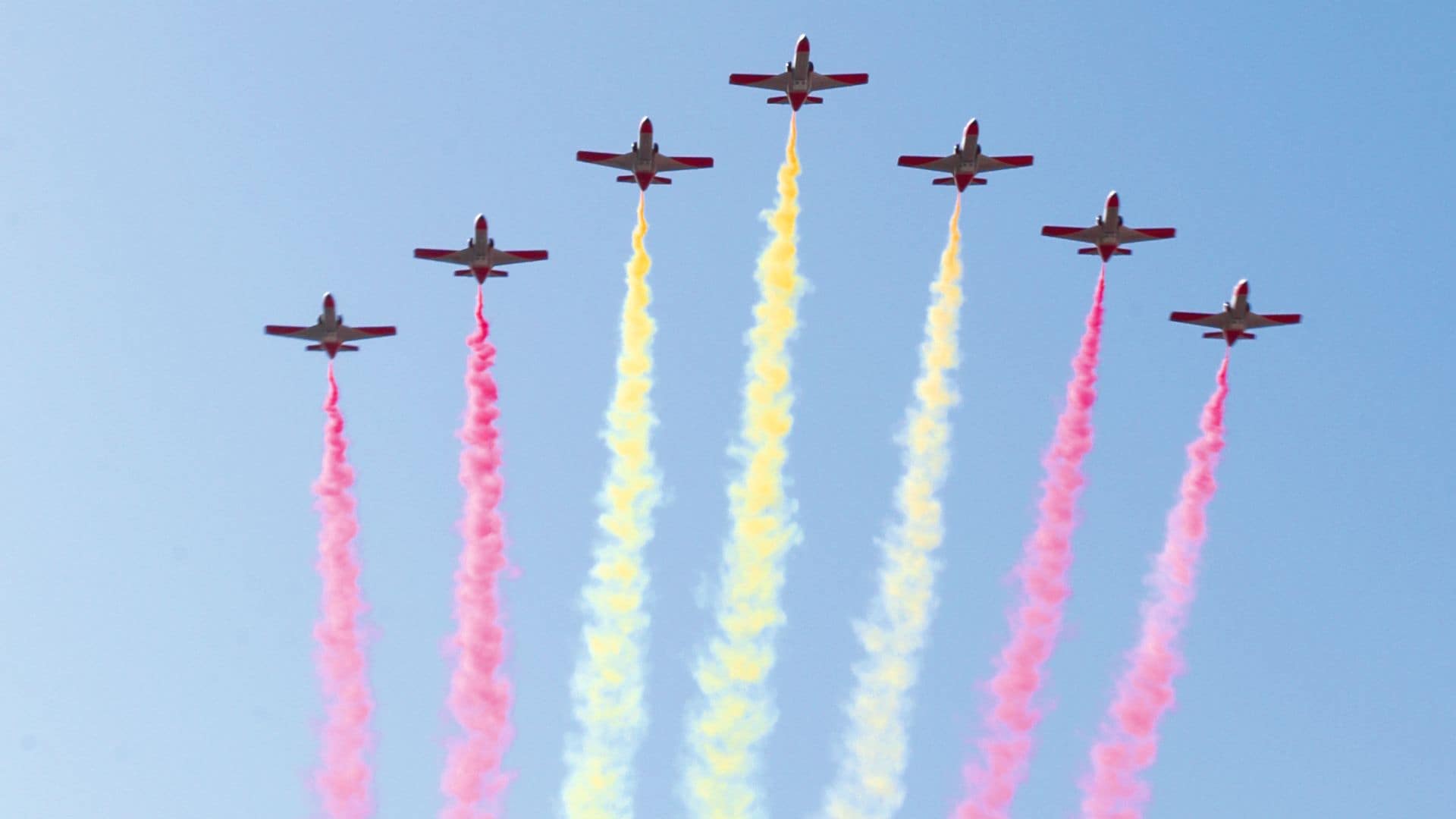 Celebración Día de la Hispanidad Patrulla Águila