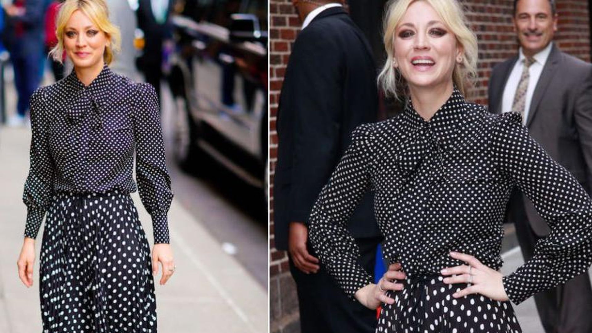 ¿'Total look' de lunares como Kaley Cuoco? Llévalo tú también