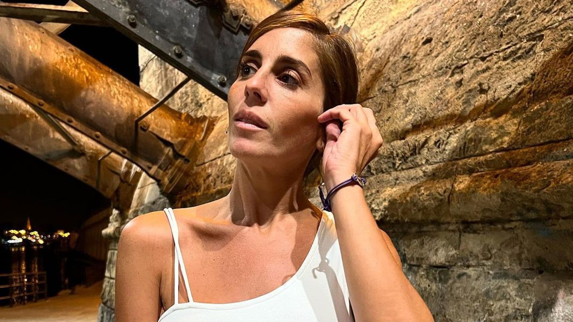 Anabel Pantoja muestra, entre lágrimas, el problema que está sufriendo en su embarazo