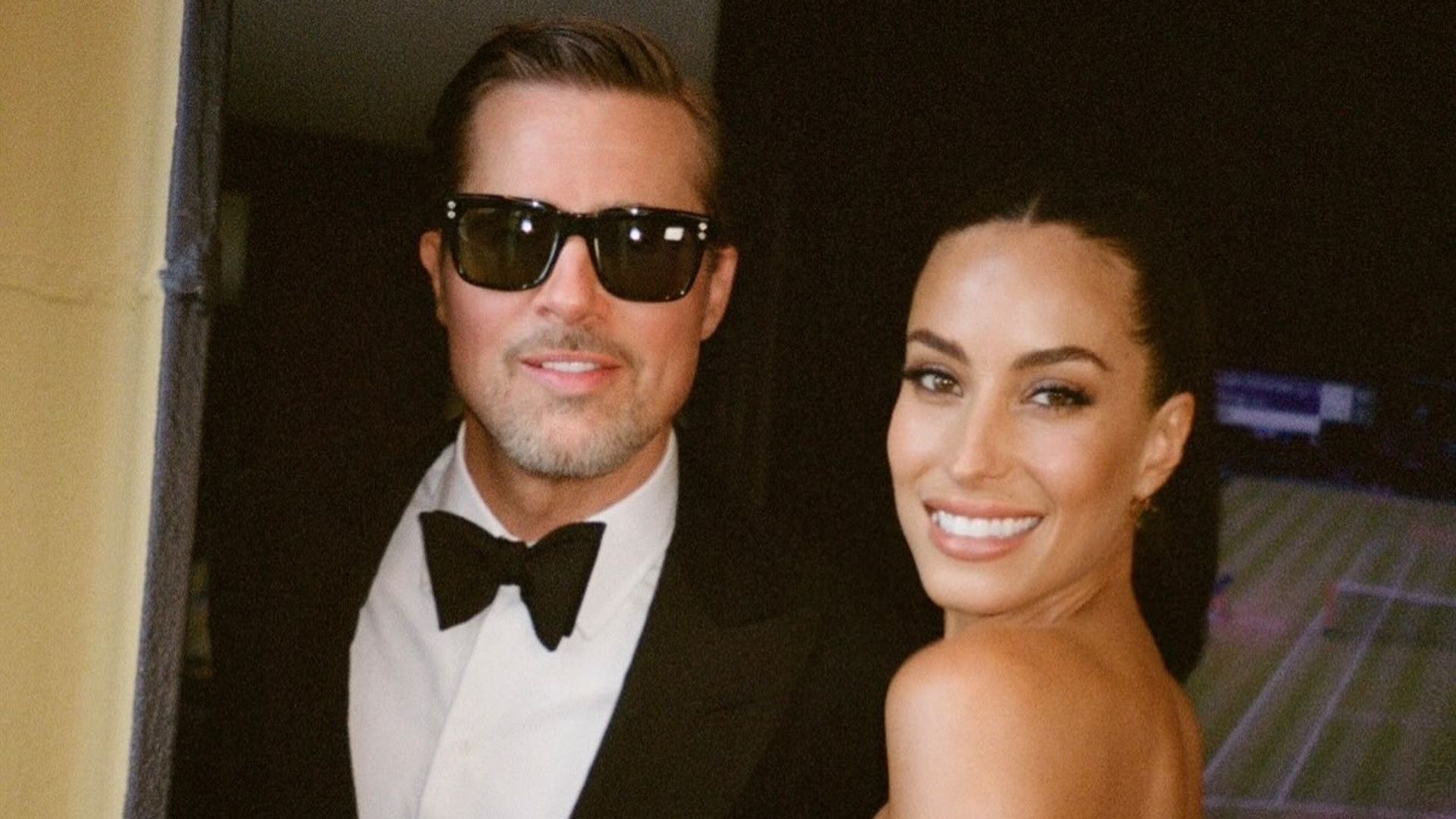 Inés de Ramón y Brad Pitt en Nueva York