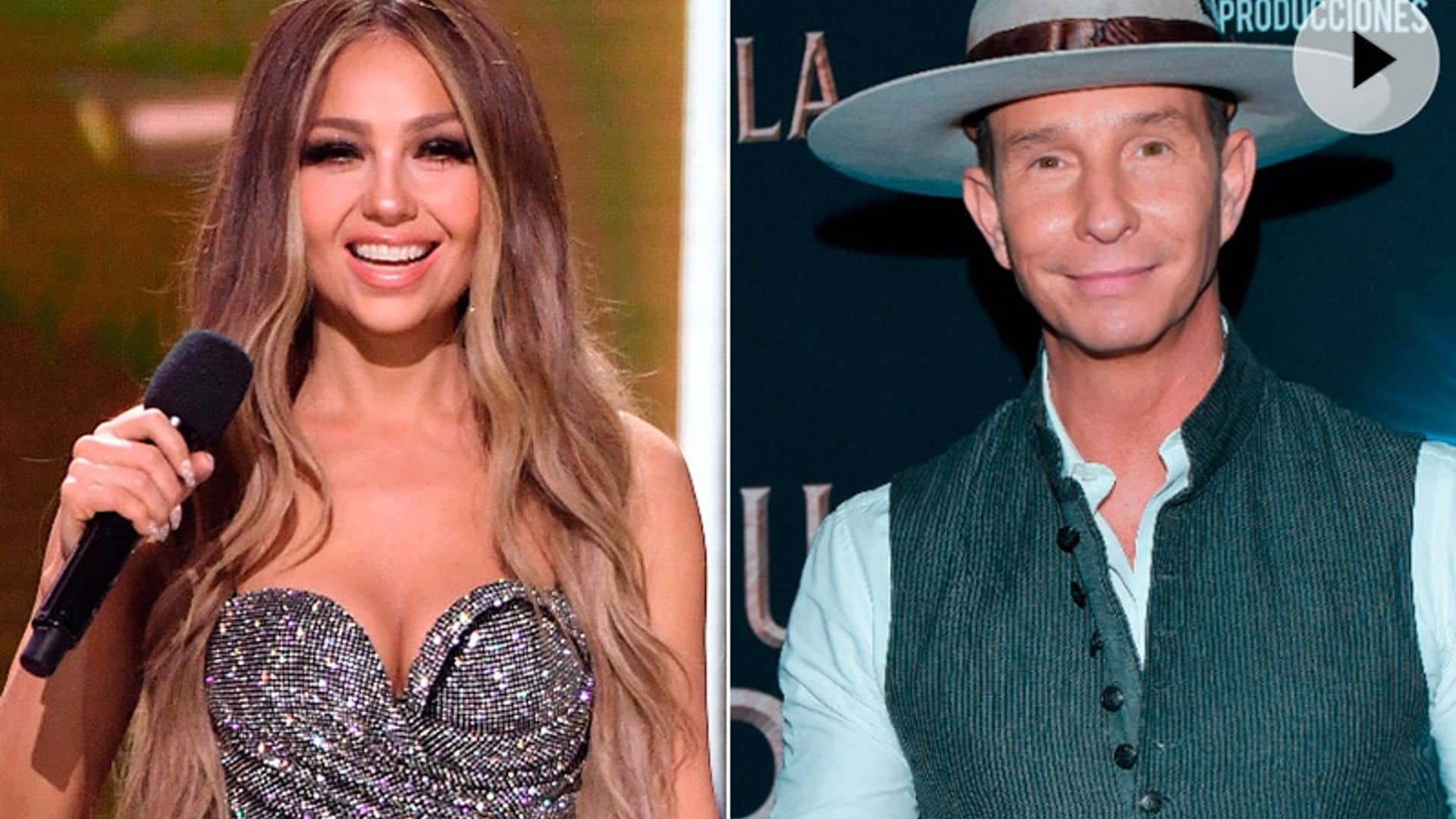 'Es que me da pena', Thalía revive su dueto con Erik Rubín