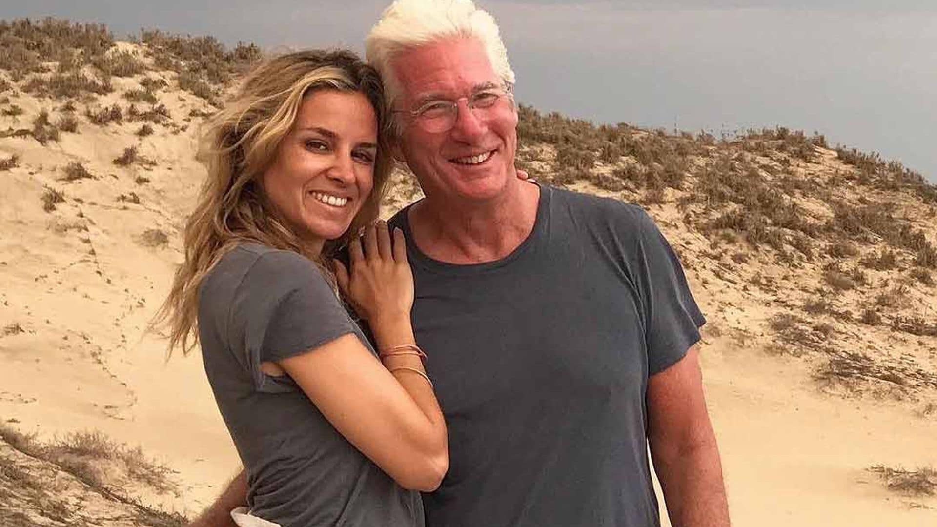 Richard Gere y Alejandra Silva, una historia de amor que comenzó con un flechazo